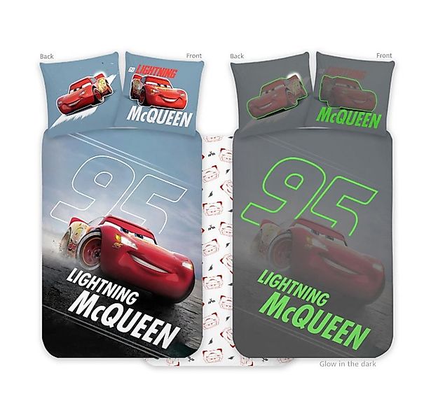 Disney Cars Babybettwäsche Cars Babybettwäsche Glow in the Dark, 100x135 cm günstig online kaufen