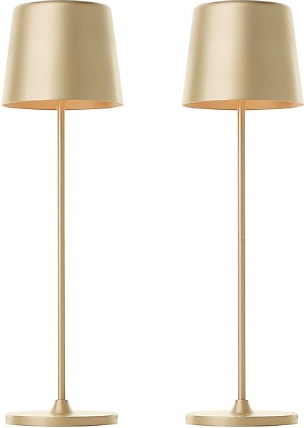 Brilliant LED Tischleuchte »Kaami - mobile LED Außen Tischlampe 2er-Set«, 3 günstig online kaufen