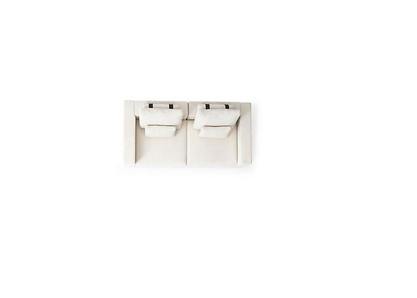 Xlmoebel 3-Sitzer Neues Drei-Sitzer-Sofa mit modernem Stoffbezug und Holzra günstig online kaufen