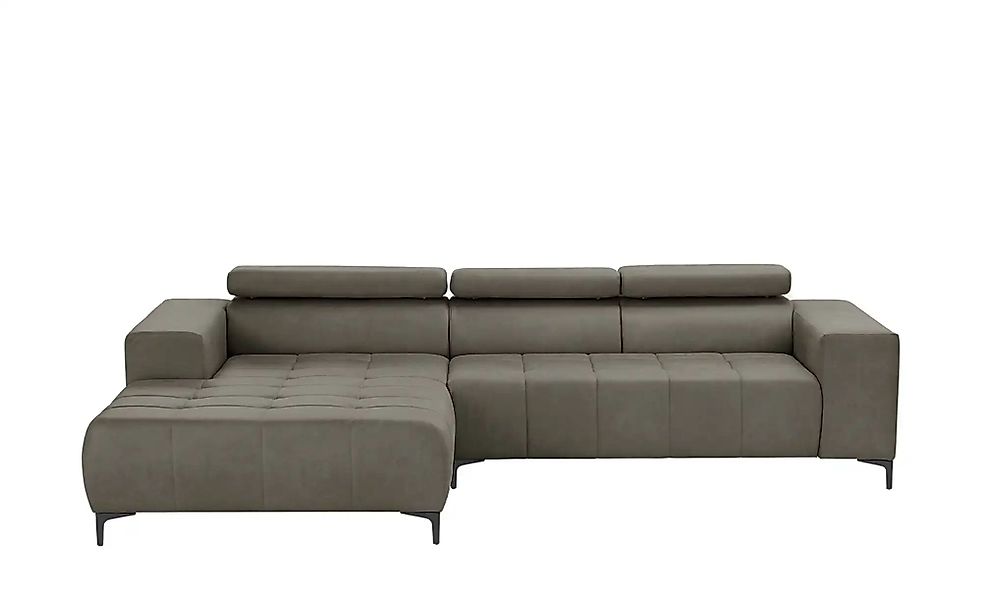 switch Ecksofa aus Mikrofaser Caro ¦ grau ¦ Maße (cm): B: 289 H: 93 T: 175. günstig online kaufen