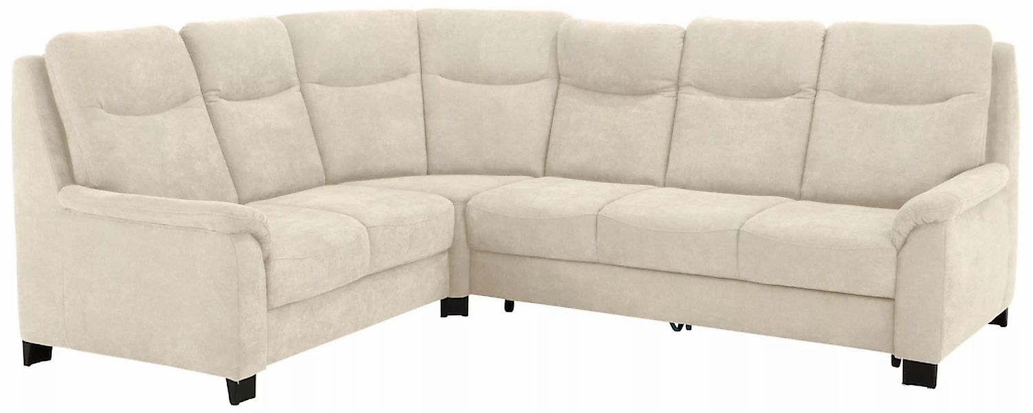 Home affaire Ecksofa »Boccaccio L-Form«, mit Federkern, incl. Kopfteilverst günstig online kaufen
