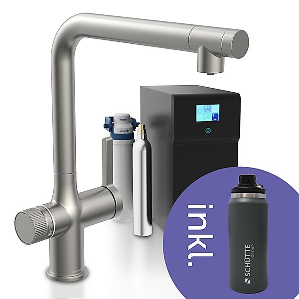 Schütte Spültischarmatur »»AQUASTAR PREMIUM« Sprudelwasser-Spültischarmatur günstig online kaufen