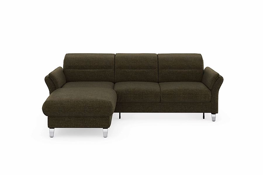 sit&more Ecksofa "Grenoble L-Form mit Federkern", wahlweise mit Bettfunktio günstig online kaufen