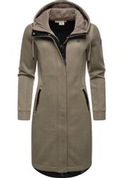 Ragwear Kurzmantel "Letti Long Bonded" Übergangsmantel aus Rippstrick mit K günstig online kaufen