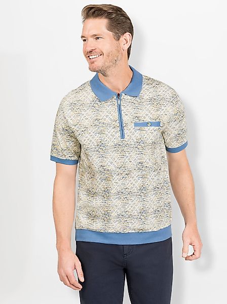 Marco Donati Poloshirt "Kurzarm-Poloshirt" 1 Stk. tlg. günstig online kaufen