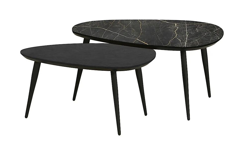 uno Couchtisch 2er Set  Dortmund ¦ schwarz ¦ Maße (cm): B: 60 H: 45 Tische günstig online kaufen