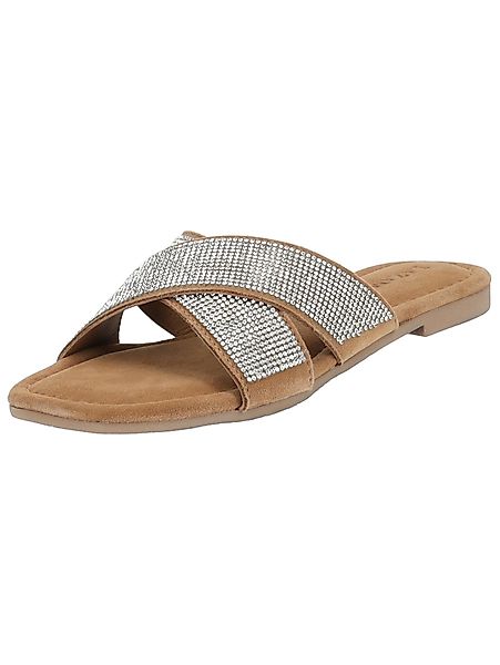 Lazamani Pantoletten Veloursleder/Textil Pantolette günstig online kaufen