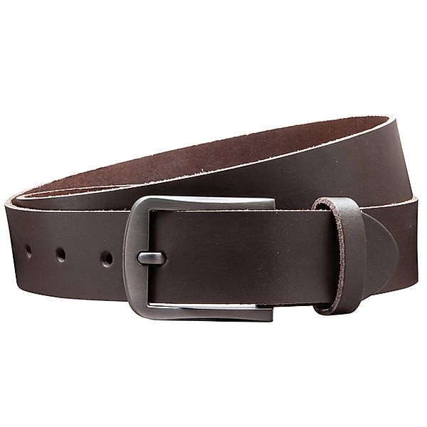 COLOGNEBELT Ledergürtel OM416-SL-Dunkelbraun MADE IN GERMANY, günstig online kaufen