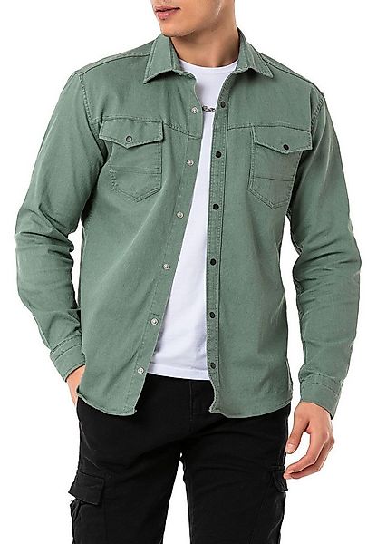 RedBridge Jeanshemd Premium Denim Hemd günstig online kaufen
