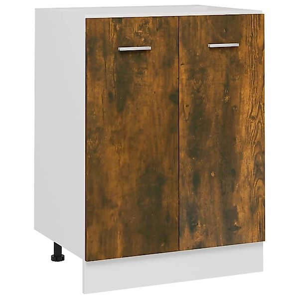 vidaXL Unterschrank Räuchereiche 60x46x81,5 cm Holzwerkstoff günstig online kaufen