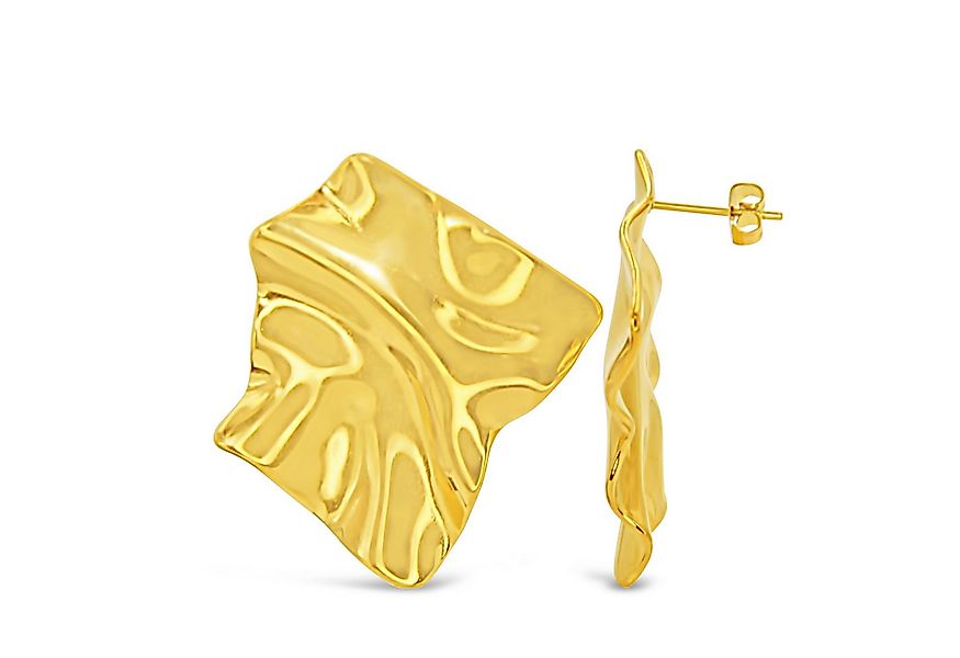 Ars-Argenti Paar Ohrhänger Exklusive Statement Ohrringe doppelt vergoldet 1 günstig online kaufen