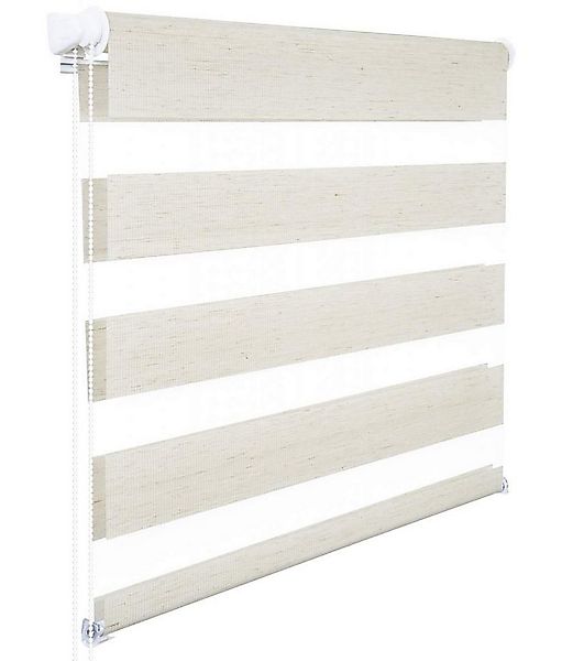 Doppelrollo, Woltu, Lichtschutz, klemmfix, lichtdurchlässig & verdunkelnd günstig online kaufen