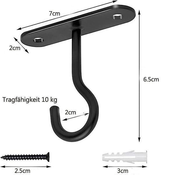 Auledio Wandhaken Pflanzen aufhängen Haken Wandhalterung günstig online kaufen