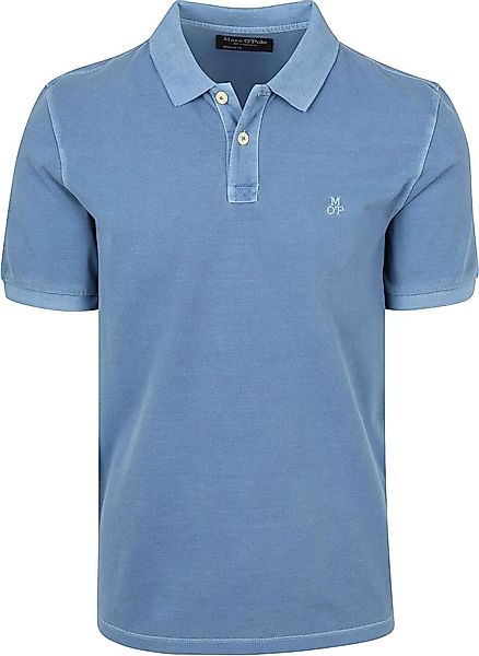 Marc O'Polo Poloshirt Piqué Provincial Blau - Größe XL günstig online kaufen