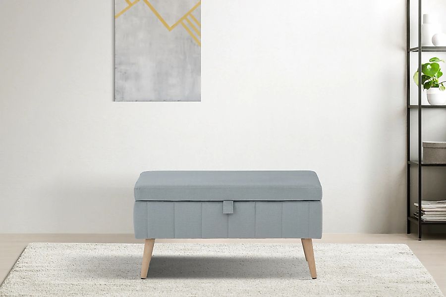 OTTO home Truhenbank "AMIRA Sitzbank mit Stauraum, Maße B/T/H: 81/36/43 cm" günstig online kaufen