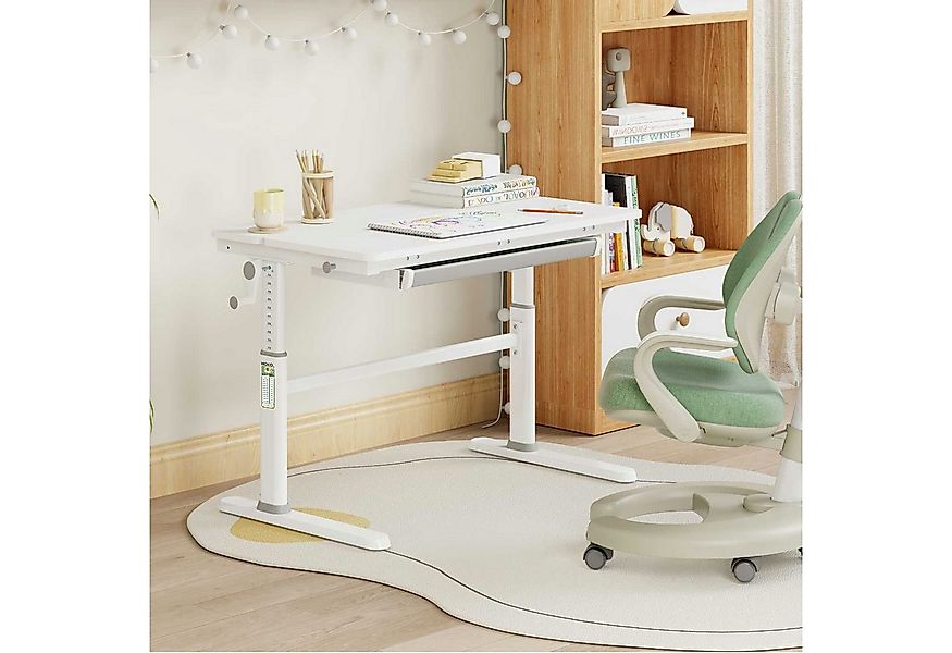 HOKO Kinderschreibtisch Ergo Jugend Schreibtisch höhenverstellbar 54-76 cm, günstig online kaufen