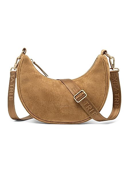 Expatrié Umhängetasche Lea Small Suede Half Moon Bag, Elegante Crossbody Ba günstig online kaufen