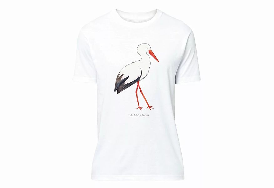T-Shirt Storch - Weiß - T-Shirt, Shirt (1-tlg) günstig online kaufen