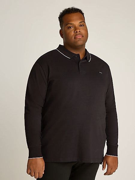 Calvin Klein Big&Tall Langarm-Poloshirt BT_STRETCH PIQUE günstig online kaufen