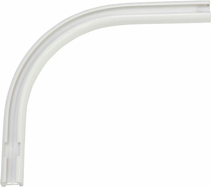 GARDINIA Gardinenschiene "Rundbogen" 1 läufig-läufig Fixmaß für Aluminiumsc günstig online kaufen