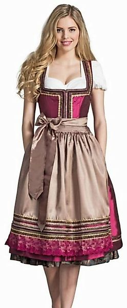 Krüger Madl Dirndl Ciara, Bordeaux 60cm günstig online kaufen