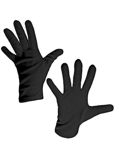 Rubie´s Kostüm Handschuhe schwarz - Fasching Karneval Halloween günstig online kaufen