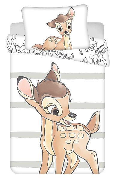 Jerry Fabrics Kinderbettwäsche Bambi, Renforcé, 2 günstig online kaufen
