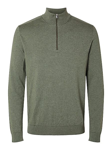 SELECTED HOMME Strickpullover SLHBERG HALF ZIP günstig online kaufen