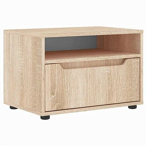 vidaXL TV-Schrank TV-Schrank VISNES Sonoma-Eiche 60x40x38 cm Holzwerkstoff günstig online kaufen