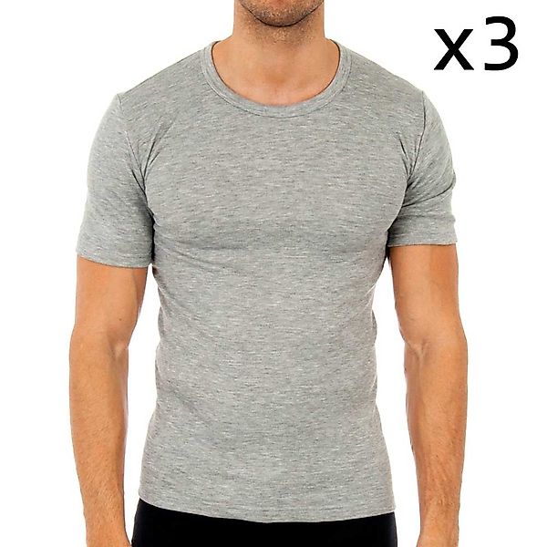 Abanderado 0806 Short Sleeve T-shirt 3 Einheiten 56 Gray günstig online kaufen