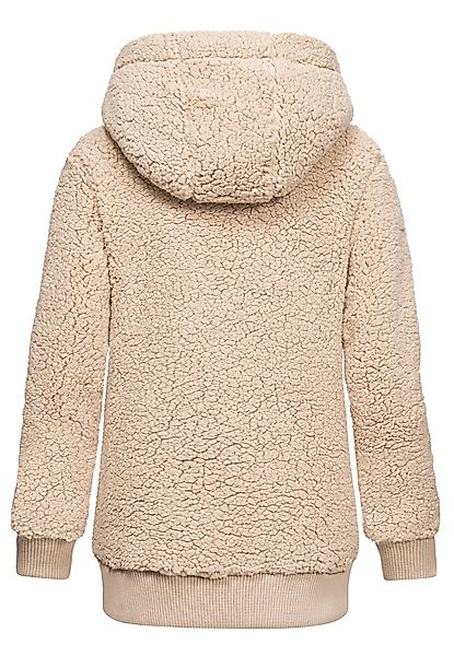 REPUBLIX Kapuzenpullover VALENTINA Damen Teddy Sweatjacke günstig online kaufen