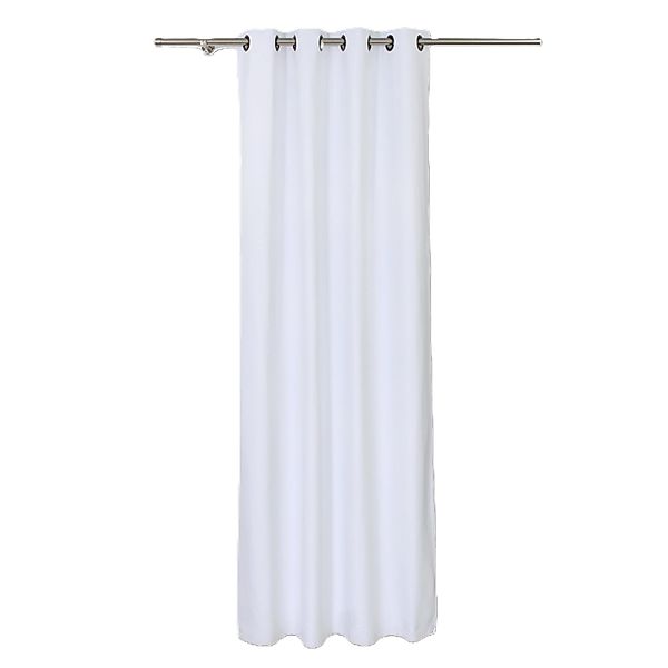 Moondream Wärmeschutzvorhang Cocoon mit Ösen 135 cm x 250 cm Weiß günstig online kaufen