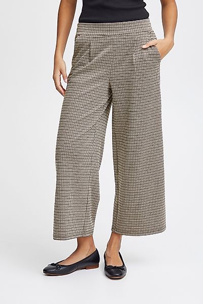 Ichi Stoffhose IHKATE CAMELEON CROPPED WIDE günstig online kaufen