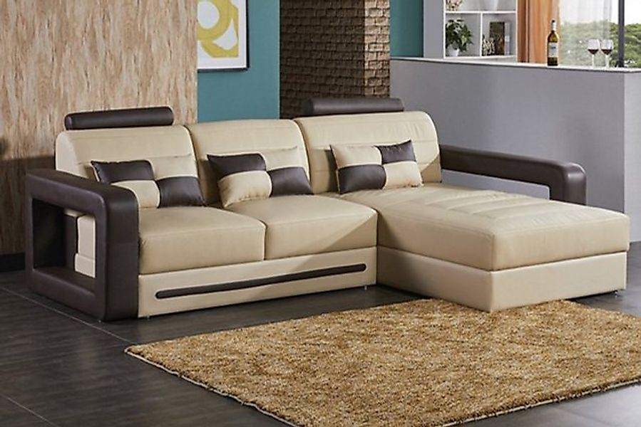 JVmoebel Ecksofa Ecksofa L Form Sofa Couch Polster Garnitur Wohnlandschaft, günstig online kaufen