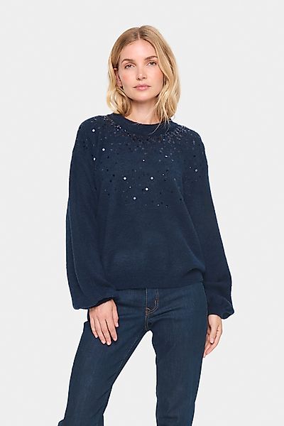 Saint Tropez Strickpullover BarbelSZ Pullover mit günstig online kaufen
