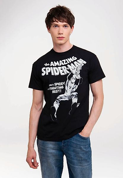 LOGOSHIRT T-Shirt "Marvel Comics - Spider-Man, Spidey" mit lizenziertem Pri günstig online kaufen
