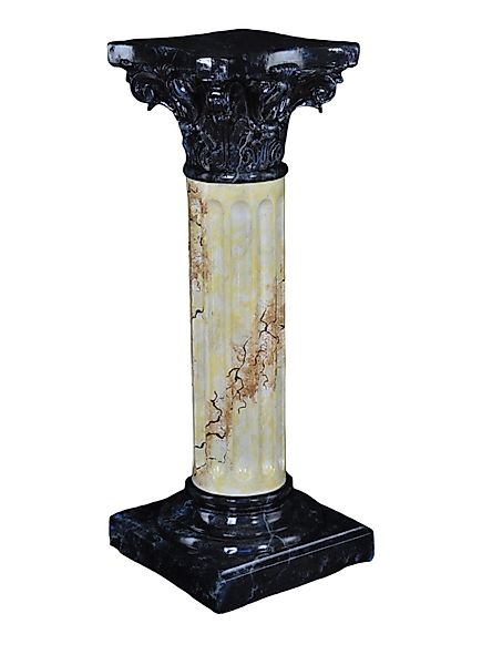 Schatzkiste1 Beistelltisch Beistelltisch Marmoriert Dekosäule 75 günstig online kaufen