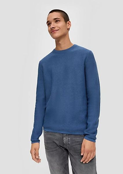 QS Strickpullover Pullover aus Baumwolle günstig online kaufen