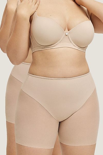 YSABEL MORA Shapingpants, (2er Pack), mittlerer Form-Effekt, Tüll, Anti-Sch günstig online kaufen