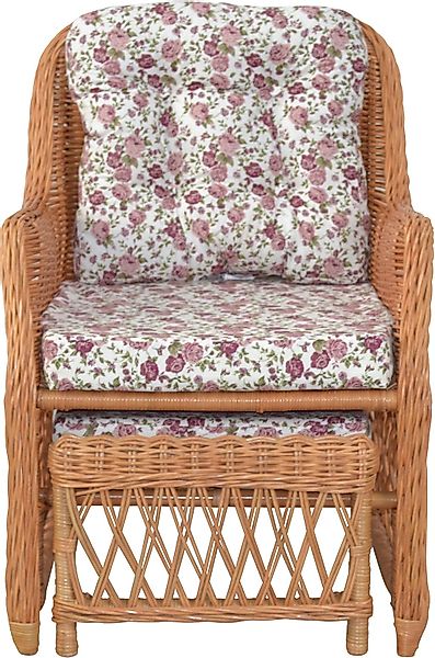 Home affaire Rattanstuhl () Handarbeit, Maße (B/T/H): (67/75/91) günstig online kaufen