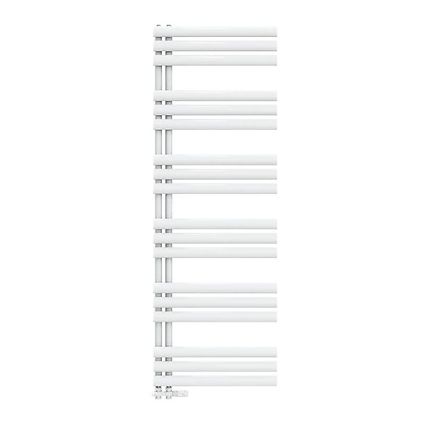 Emke Badheizkörper Oval Röhren 174x60cm 782W Weiß Handtuchwärmer für Badezi günstig online kaufen