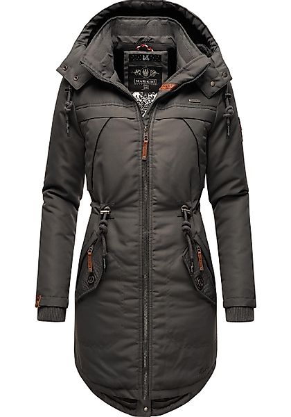 Marikoo Wintermantel "Kamii", sportlicher Damen Winterparka mit abnehmb. Ka günstig online kaufen