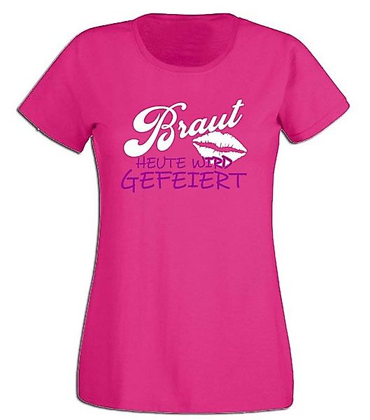 G-graphics T-Shirt Damen T-Shirt - Braut - Heute wird gefeiert JGA-Shirt, J günstig online kaufen