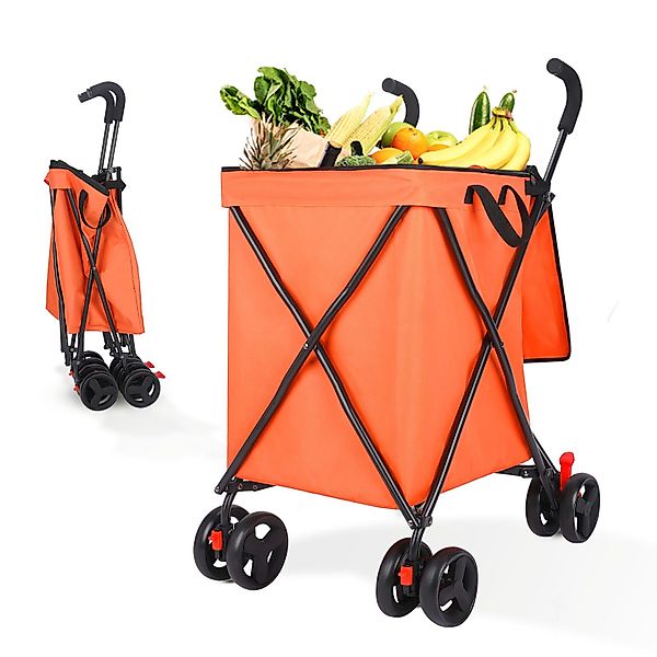 SURFOU Einkaufstrolley Faltbarer Einkaufstrolley 100 L – günstig online kaufen