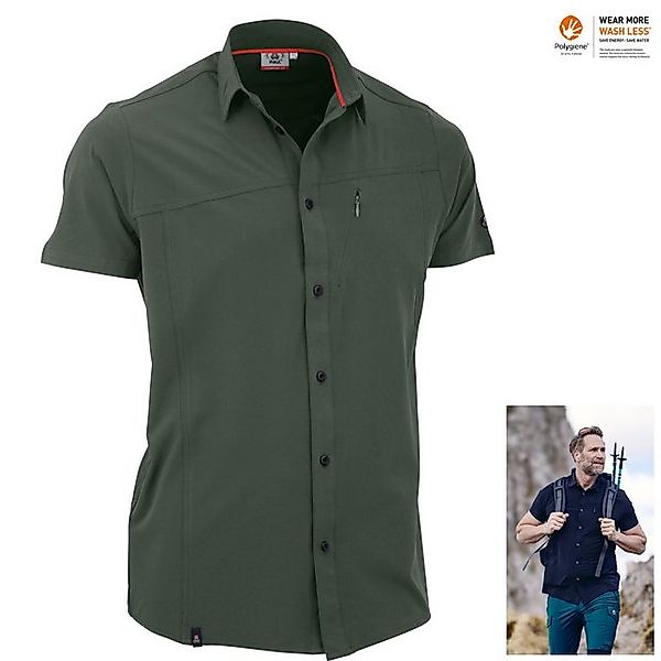 Maul T-Shirt Maul - Salwand XT Herren Wander Hemd Outdoor Polo, grün günstig online kaufen