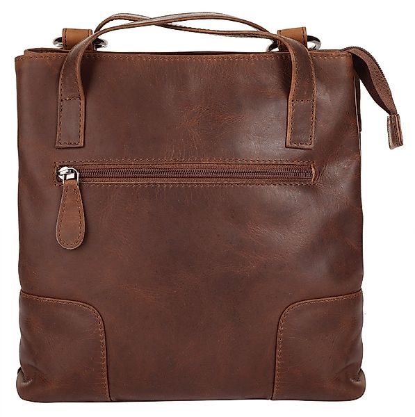 Cluty Cityrucksack, echt Leder günstig online kaufen