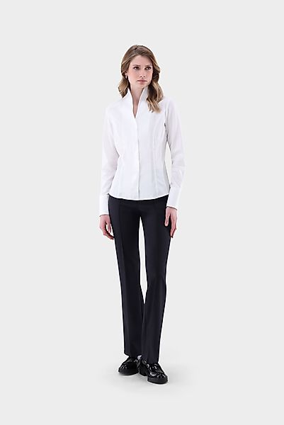 Kelchkragenbluse aus Jacquard günstig online kaufen