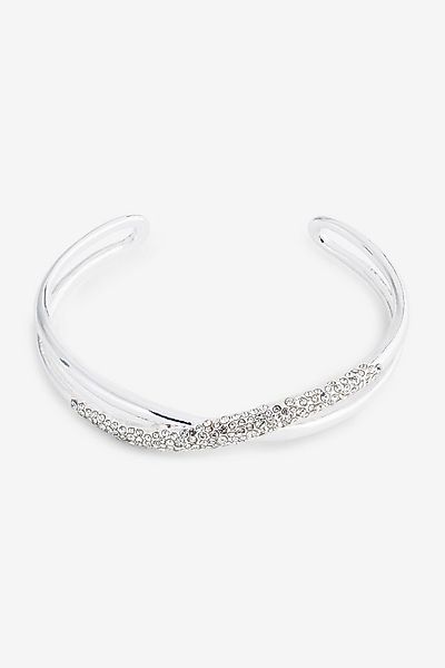 Next Armreif Gedrehter, funkelnder Armreif aus recyceltem Zink (1-tlg) günstig online kaufen