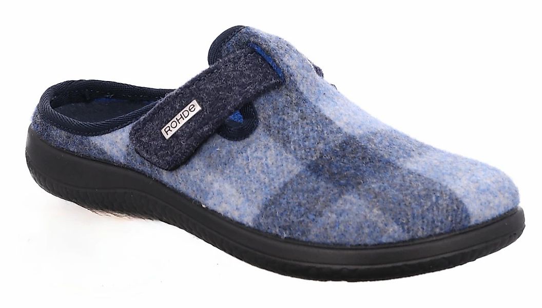 Rohde Pantoffel "BARI", Hausschuh, Schlappen, Clog, Homeslipper mit Klettve günstig online kaufen