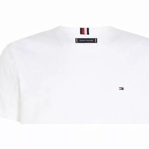 Tommy Hilfiger  T-Shirts & Poloshirts MW0MW33573 SLUB-YBR WHITE günstig online kaufen